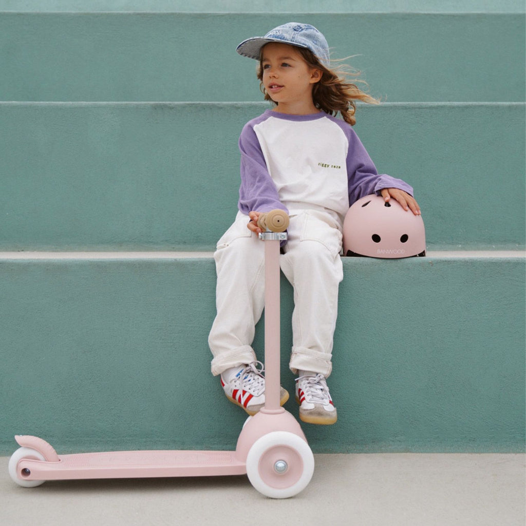 Banwood Eco Scooter Step | Faded Pink