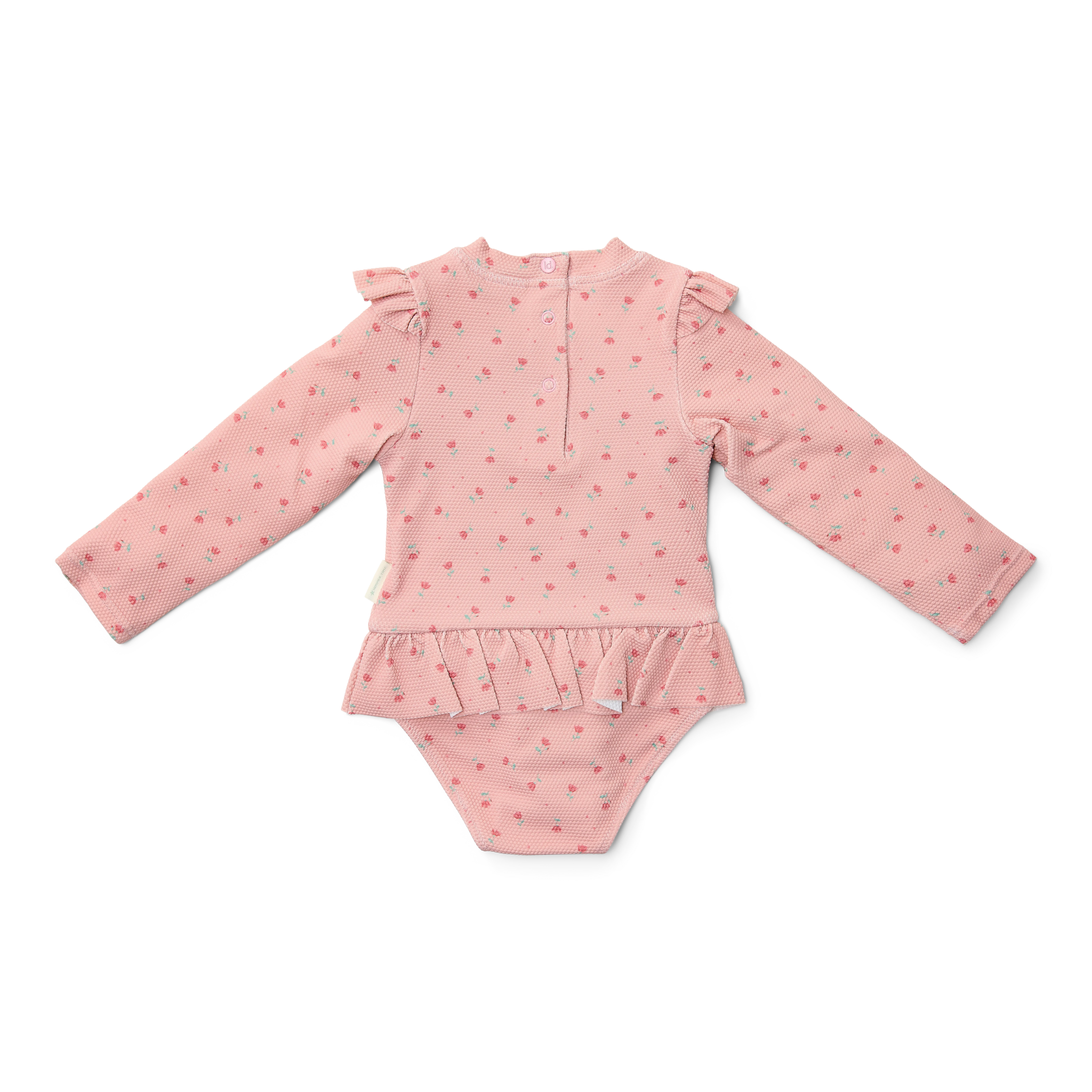 Little Dutch UV Badpak Lange Mouwen Sunny Flowers Blush