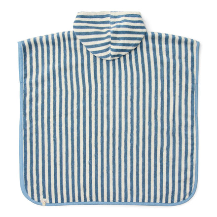 Little Dutch Badponcho Ocean Sea Life Ocean Blue