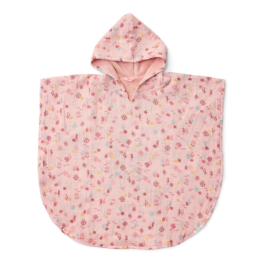 Little Dutch Badponcho Ocean Treasures Multi-Colour