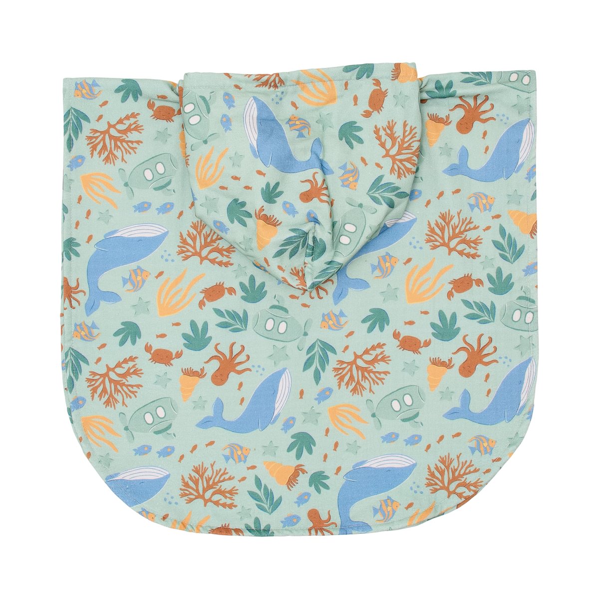 Little Dutch Strandponcho | Ocean World Multicolour