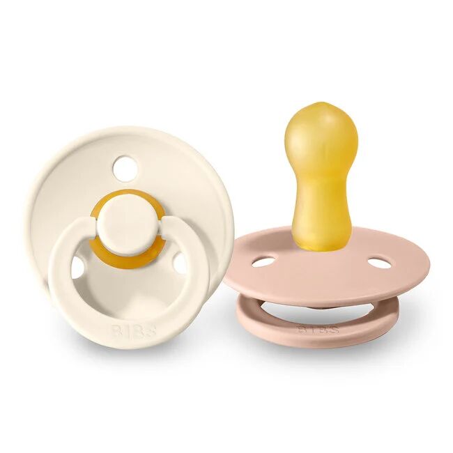Bibs Fopspeen 18+M Maat 3 | Ivory / Blush