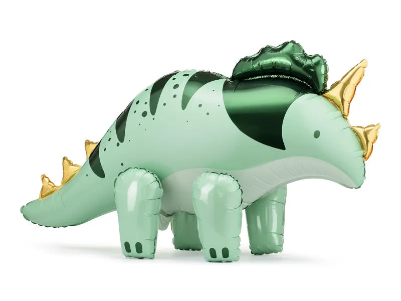 Party Deco Folie Ballon | Triceratops Green