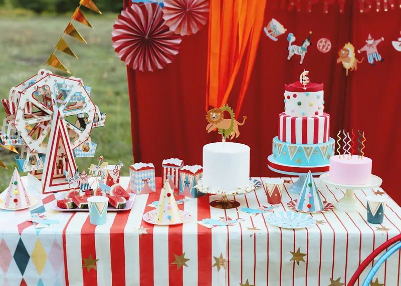 Party Deco Cupcake Toppers | Circus Mix