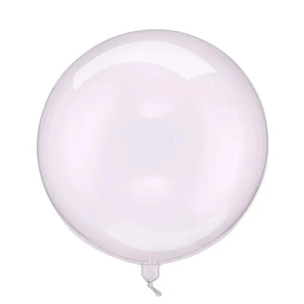 Party Deco Ballon 40cm | Transparant Purple