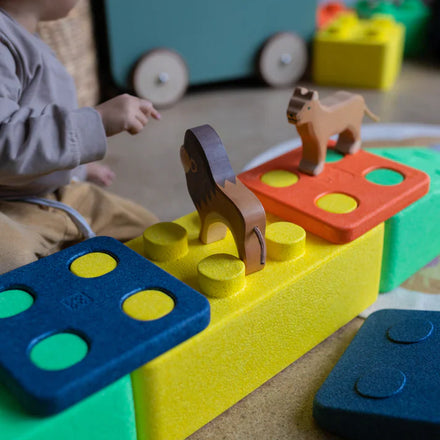 * Bygge Starterset Farvespil | 12 Stuks Tjark