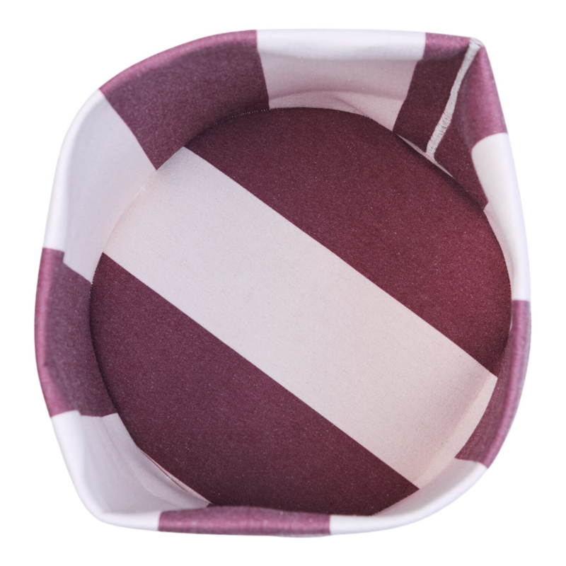 Childhome Opbergmandje 20x25 cm | Biscuit Dreams Burgundy