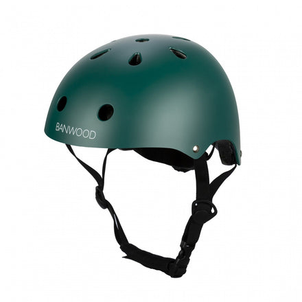 Banwood Matte Fietshelm XS | Dark Green