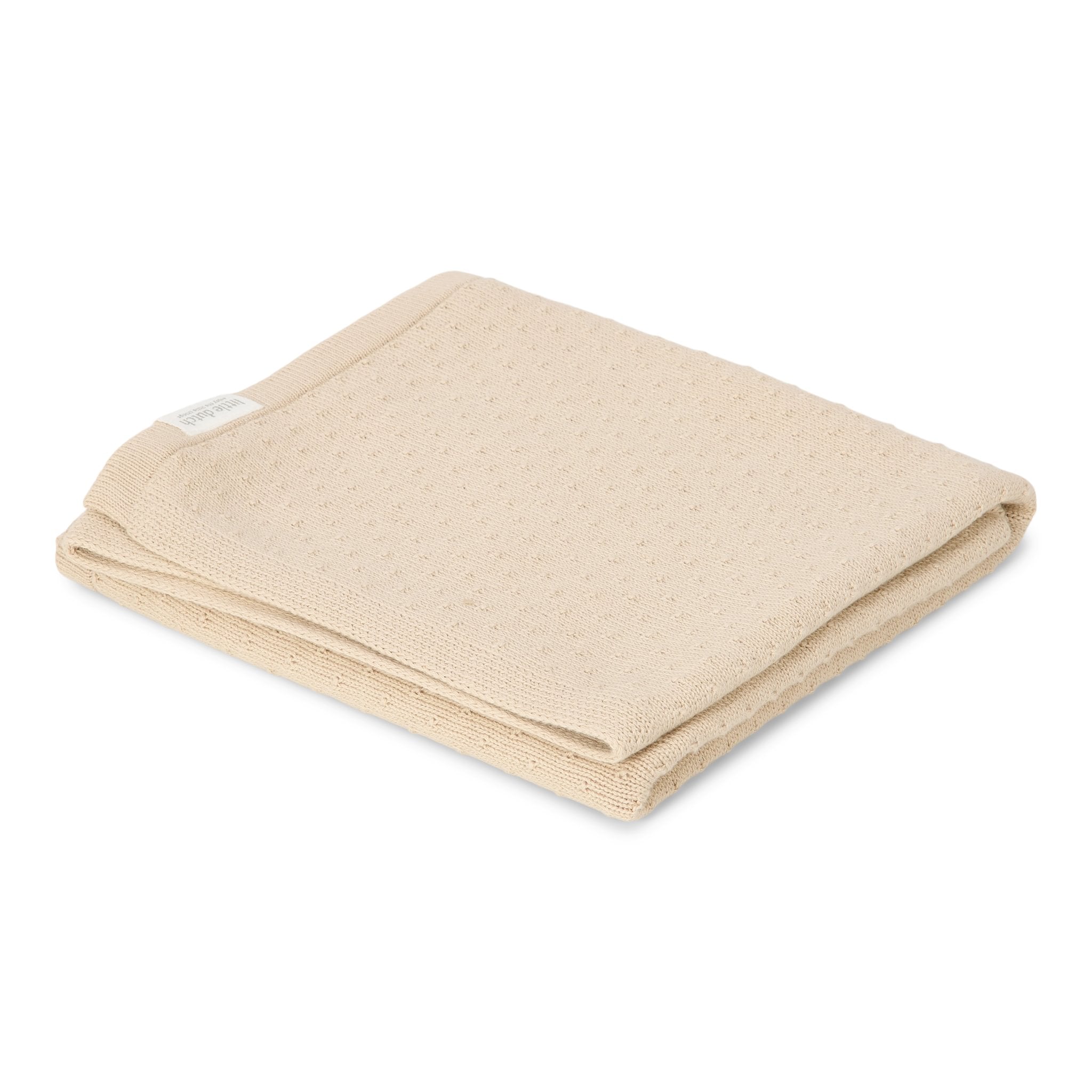 Little Dutch Ledikantdeken Gebreid 110x140 |  Pure Soft Beige