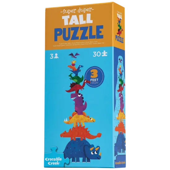 Crocodile Creek Tall Puzzel 30ST | Dino