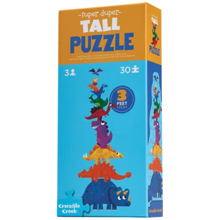 Crocodile Creek Tall Puzzel 30ST | Dino