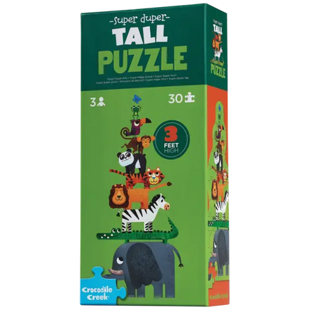 Crocodile Creek Tall Puzzel 30ST | Jungle