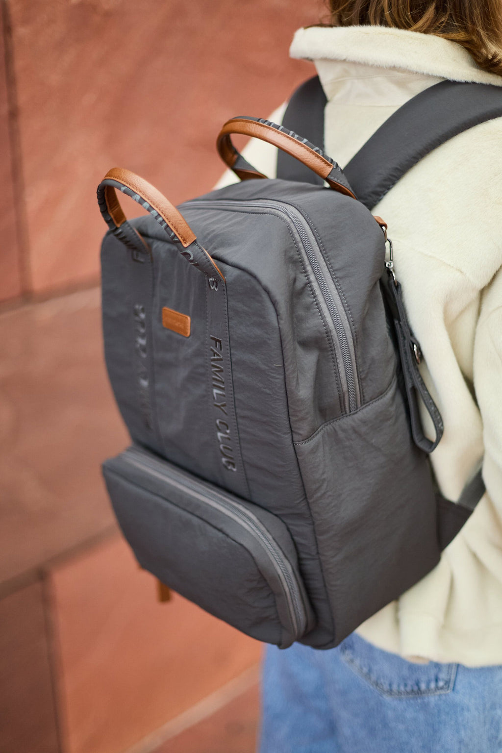 Childhome Weekendtas Family Bag Verzorgingstas | Signature Urban Antraciet