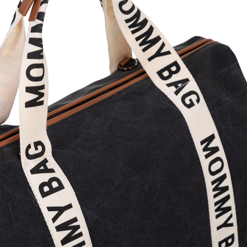 Childhome Weekendtas Mommy Bag Verzorgingstas | Canvas Black