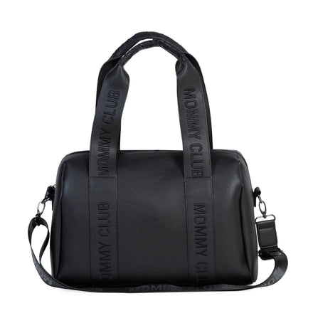 Childhome Mommy Club Signature Luiertas | Simili Leather Black