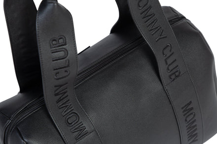 Childhome Mommy Club Signature Luiertas | Simili Leather Black