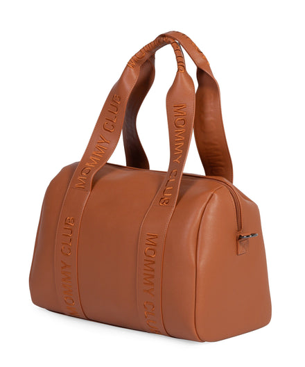 Childhome Mommy Club Signature Luiertas | Simili Leather Brown