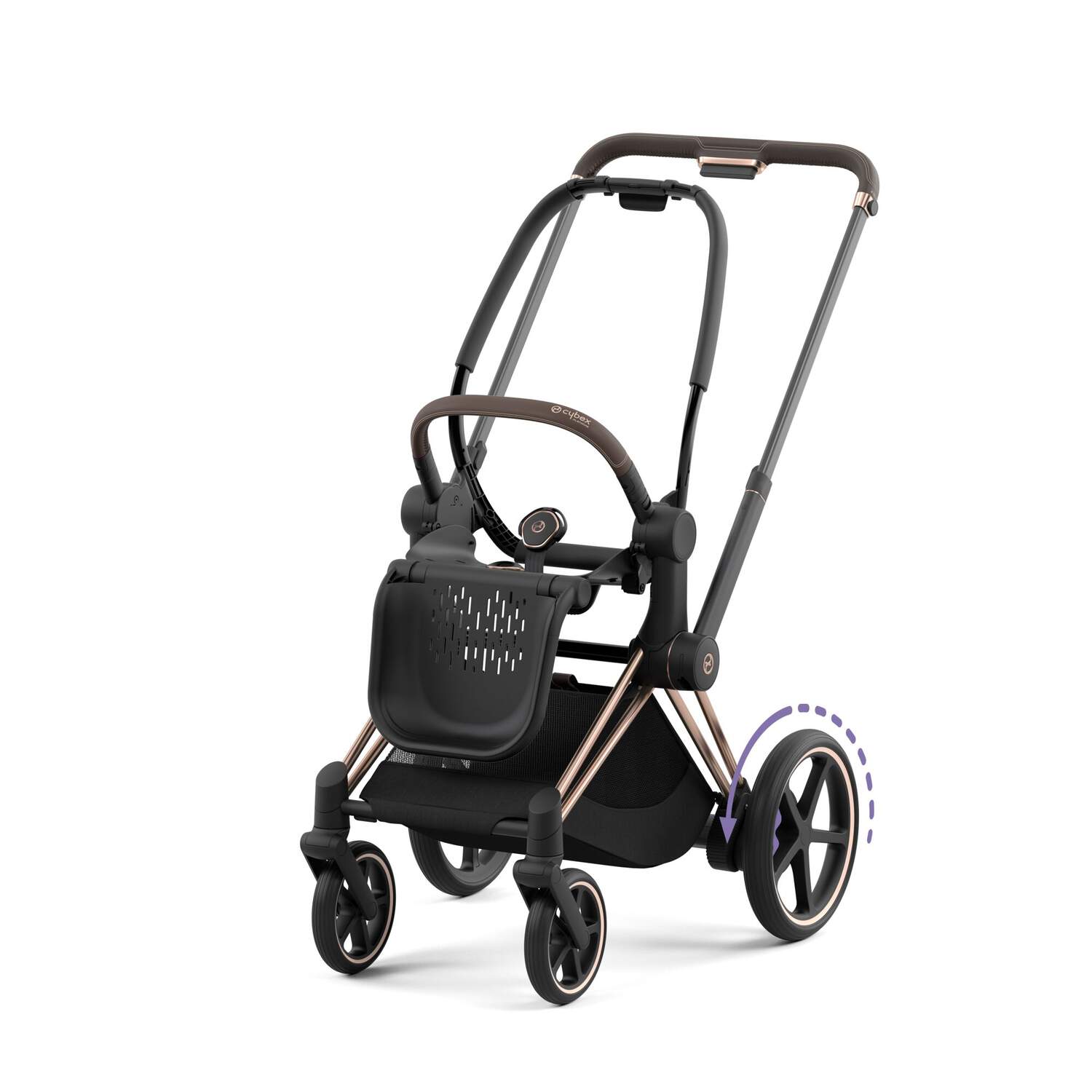 Cybex ePriam Frame & Seat RBA | Rosegold