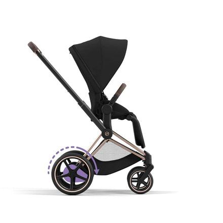 Cybex ePriam Frame & Seat RBA | Rosegold