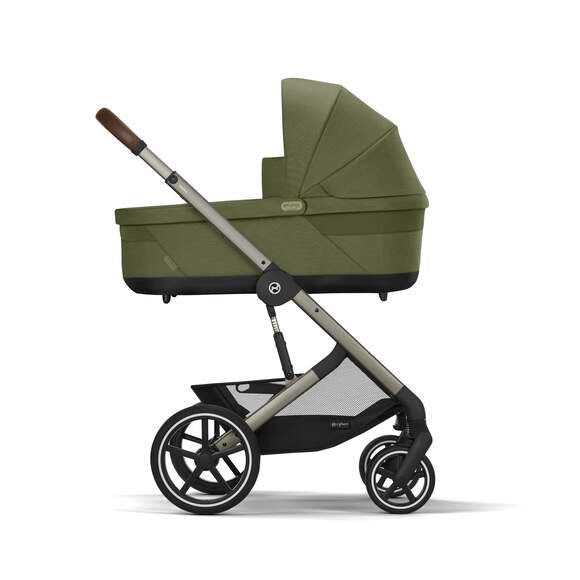 CYBEX Cot Draagmand Balios S Lux | Moss Green