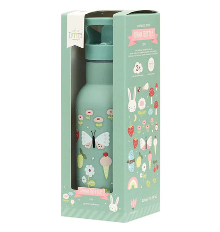 A Little Lovely Company Stainless Steel Drinkfles | Joy