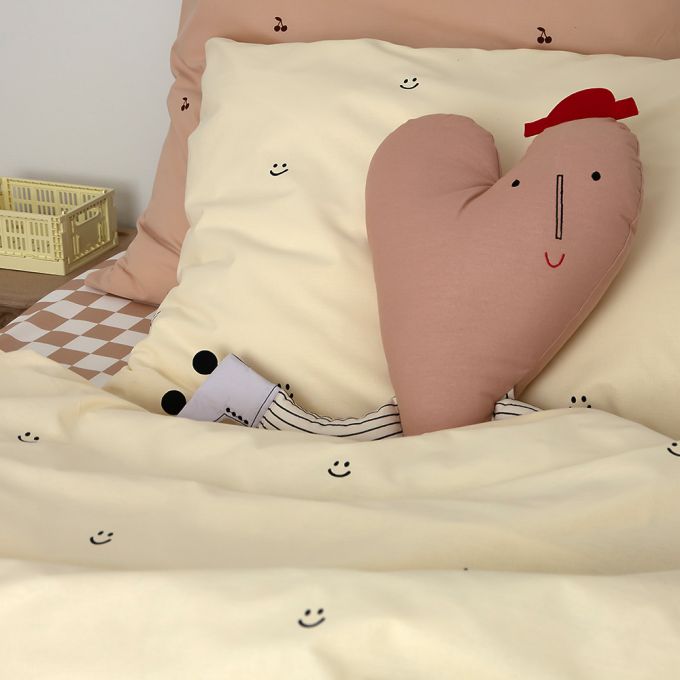 Studio Ditte Dekbedovertrek 140x220cm | Smiley Vanilla