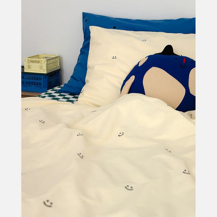 Studio Ditte Dekbedovertrek 140x220cm | Smiley Vanilla