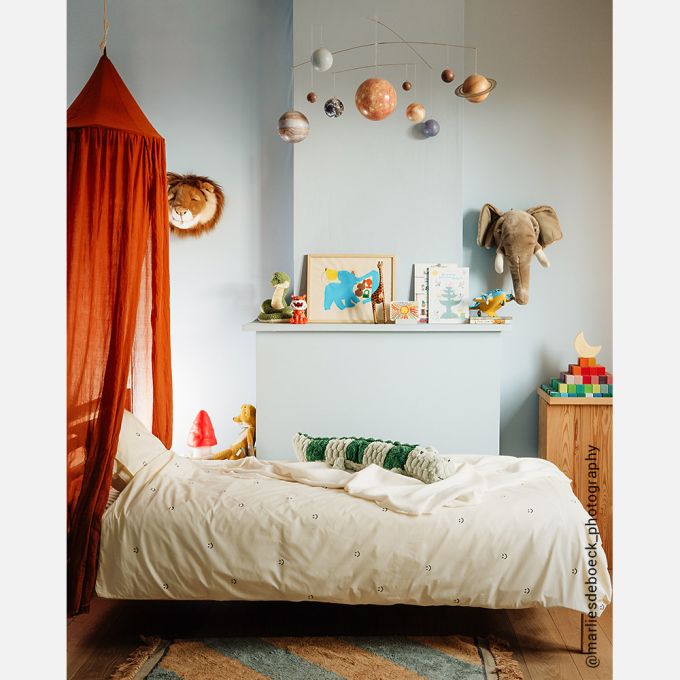 Studio Ditte Dekbedovertrek 140x220cm | Smiley Vanilla