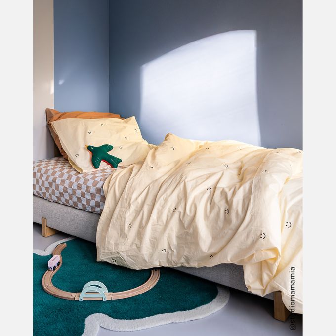 Studio Ditte Dekbedovertrek 140x220cm | Smiley Vanilla