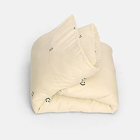 Studio Ditte Dekbedovertrek 140x220cm | Smiley Vanilla