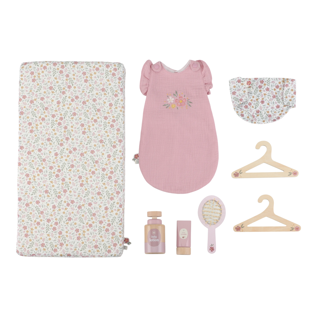 Little Dutch Houten Poppencommode | Roze