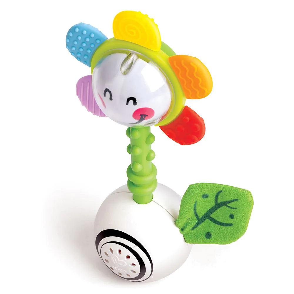 Hape Shake 'n Sparkle Flower Rammelaar