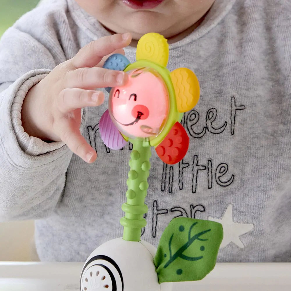 Hape Shake 'n Sparkle Flower Rammelaar