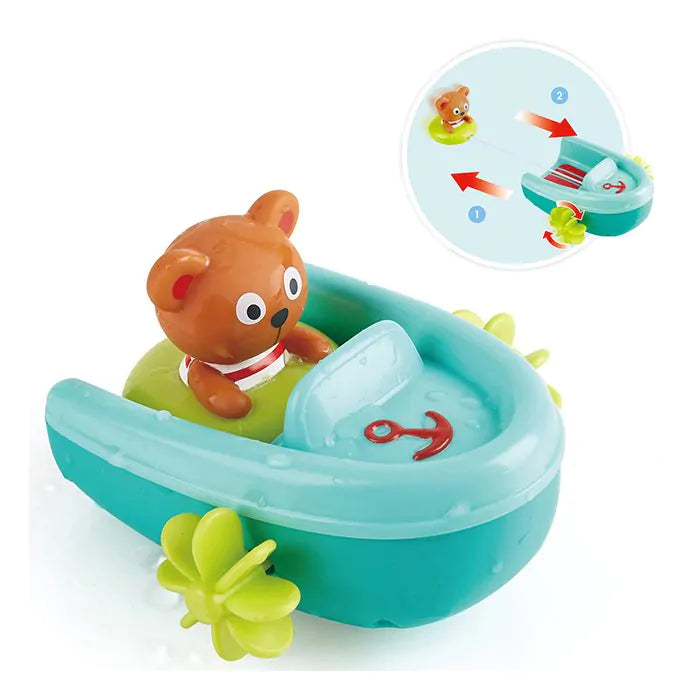 Hape Badspeelgoed Tubing Pull-Back Boat