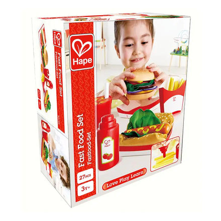 Hape Speelset Fast Food