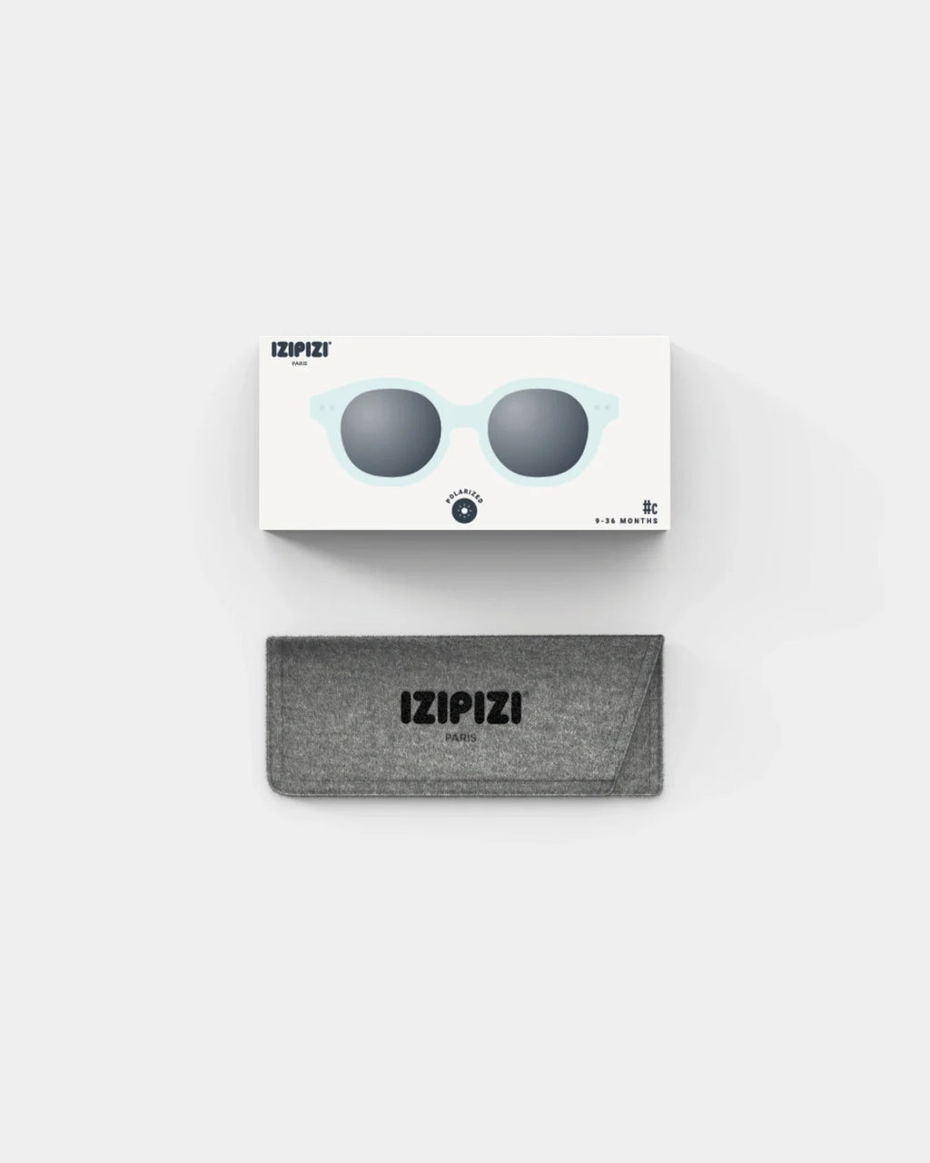 Izipizi Baby Zonnebril #C 0-9M | Polarized Aqua Green