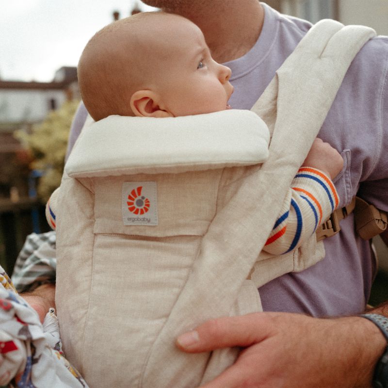 Ergobaby Omni Deluxe Draagzak Mesh | Natural Linen