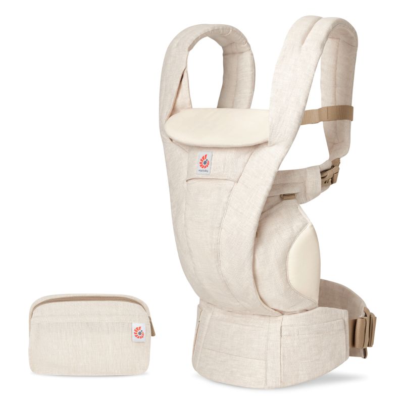 Ergobaby Omni Deluxe Draagzak Mesh | Natural Linen