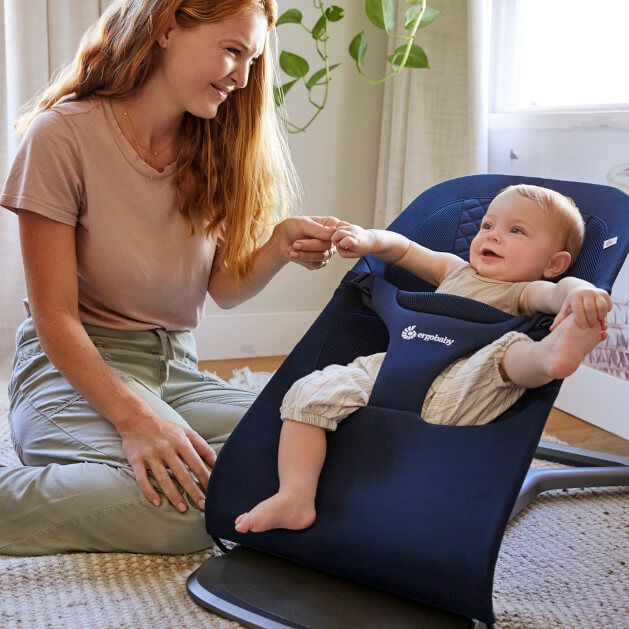 Ergobaby Evolve Wipstoeltje 3-In-1 | Midnight Blue