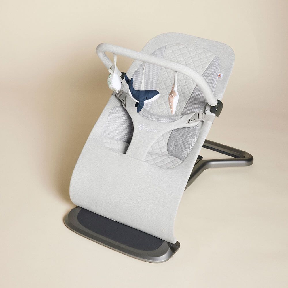 Ergobaby Evolve Speelboog Voor Wipstoeltje | Ocean Wonders Light Grey