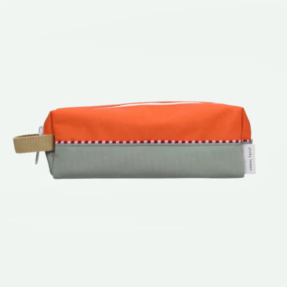 Sticky Lemon Pennenzak | Lifebuoy Orange + Shark Grey