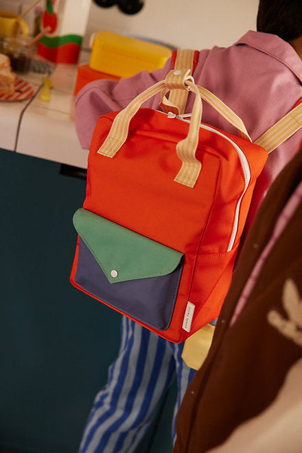 Sticky Lemon Rugzakje Medium | Envelope Lifebuoy Orange