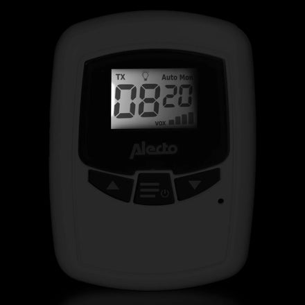 Alecto Extra Baby Unit DBX-80BU | Wit / Antraciet