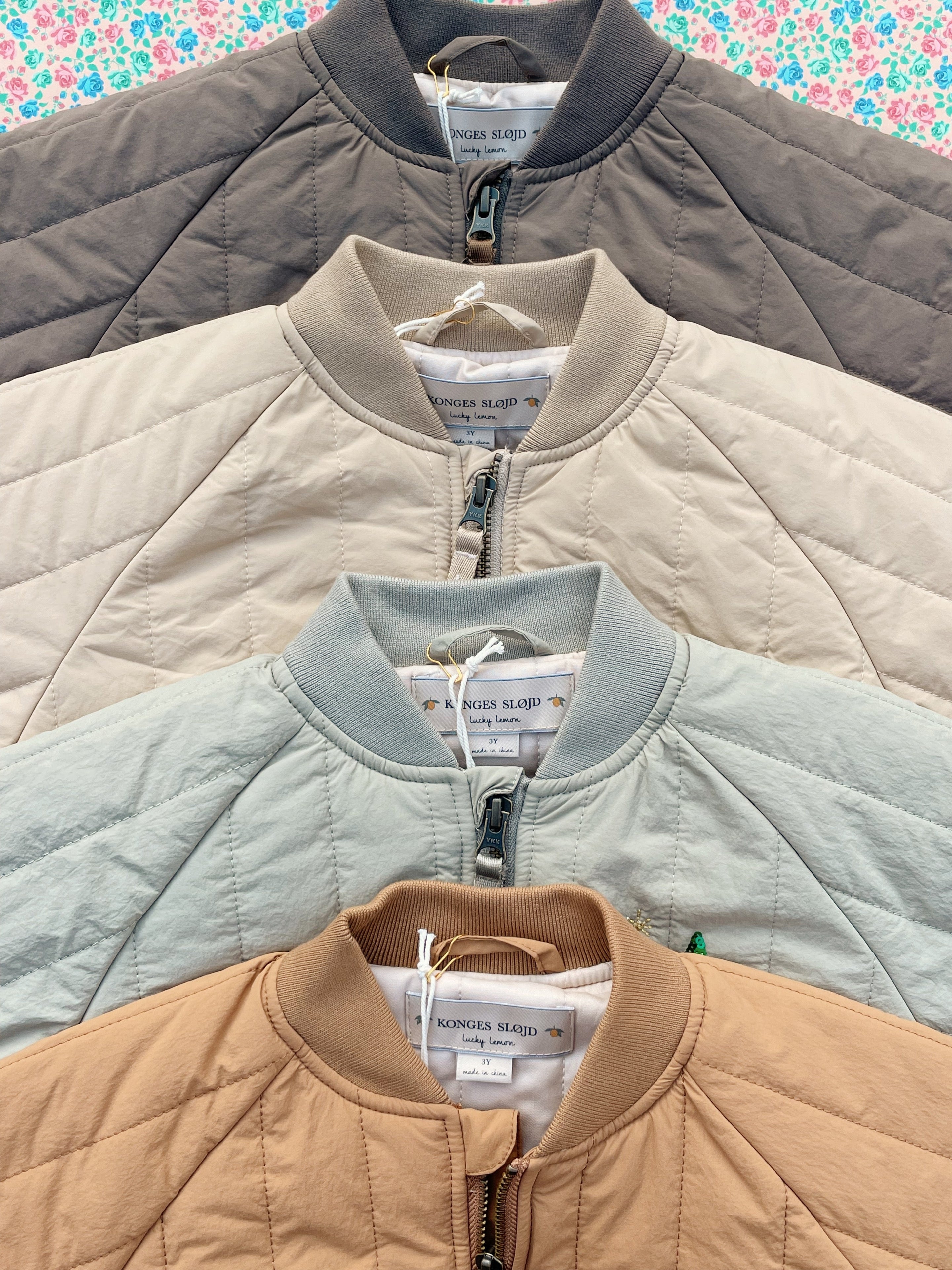 Konges Sløjd Juno Sequin Bomber Winterjas | Tobacco Brown