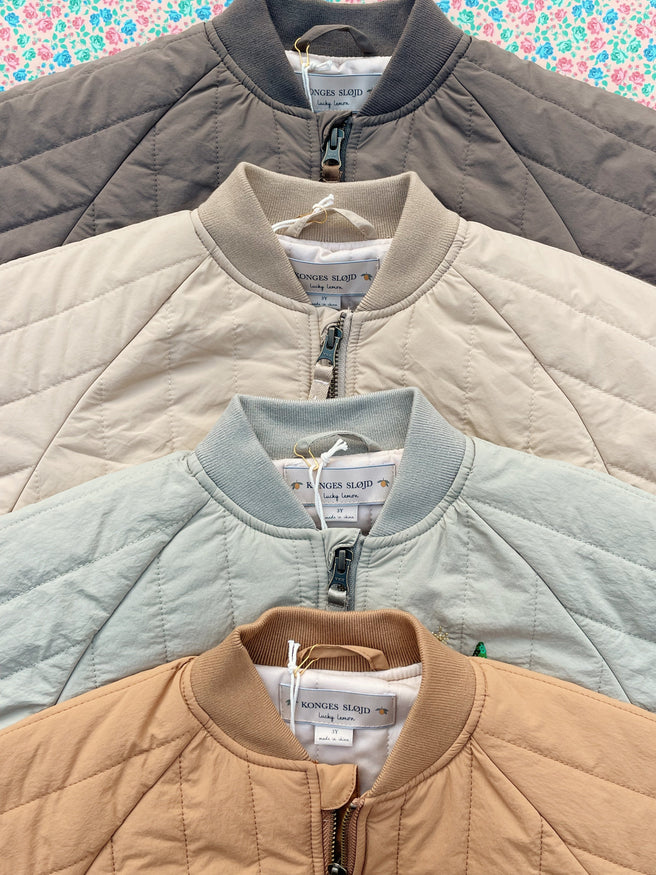 * Konges Sløjd Juno Sequin Bomber Winterjas | Tobacco Brown