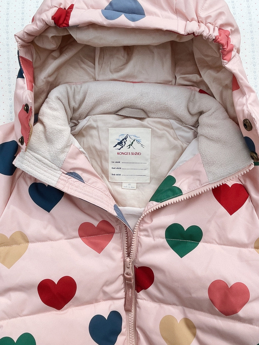 Konges Sløjd Nuka Winterjas | Coeur Rose Coloré