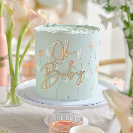 Ginger Ray Metalen Cake Decoratie