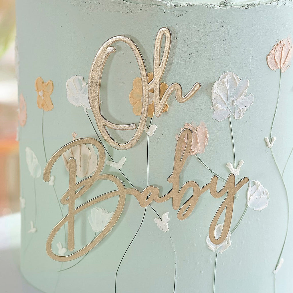 Ginger Ray Metalen Cake Decoratie