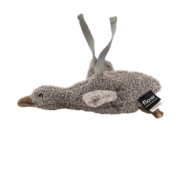 Flow Amsterdam Knuffel Met Hartslag | Liva The Goose Grey