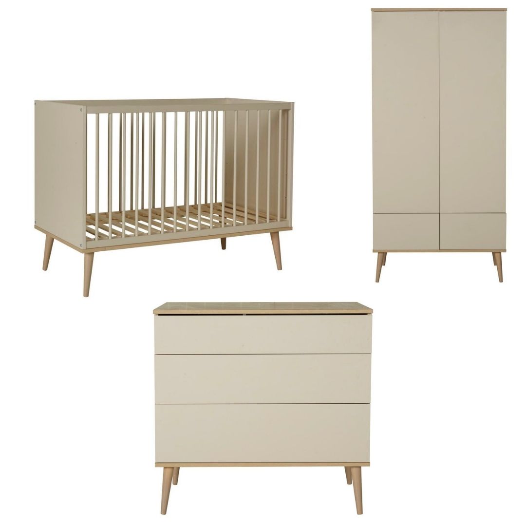 Quax Babykamer Flow Clay & Oak 70x140cm | Originele prijs €1963